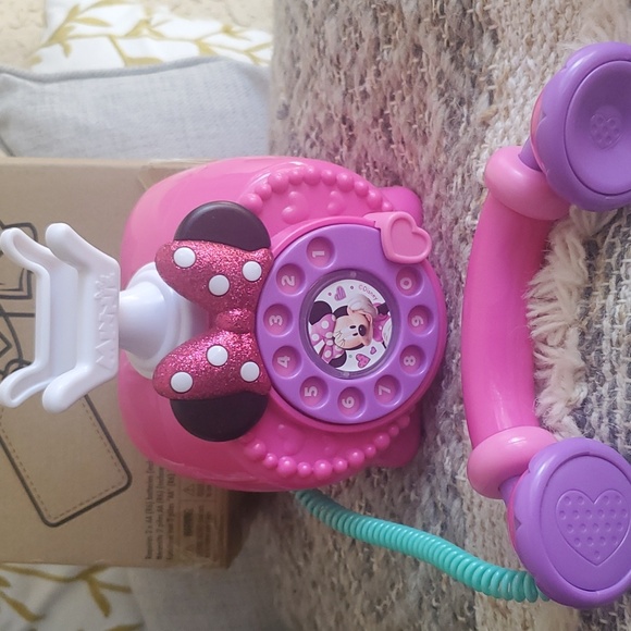 NIB Disney Junior Minnie Mouse Telephone. - Picture 7 of 8